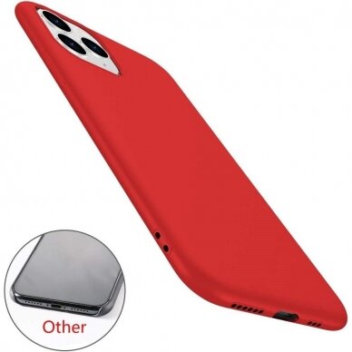Silikonins Dėklas Soft silicone by X-level Apple iPhone 15 Pro raudonas 1