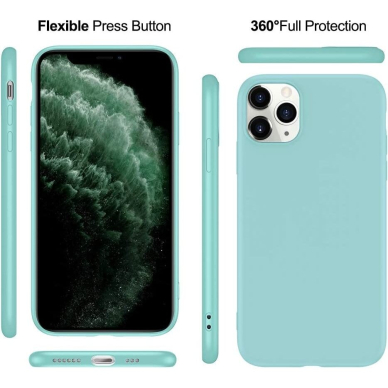 Silikonins Dėklas Soft silicone by X-level Apple iPhone 15 Pro šviesiai žalias 3