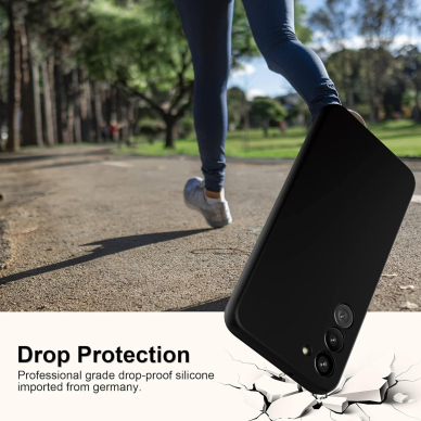 Silikonins Dėklas Soft silicone by X-level Samsung S711 S23 FE juodas 4 Silikonins Dėklas Soft silicone by X-level Samsung S711 S23 FE juodas 4