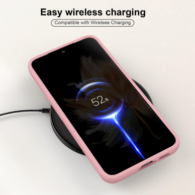 Silikonins Dėklas Soft silicone by X-level Samsung S711 S23 FE šviesiai rožinis 1 Silikonins Dėklas Soft silicone by X-level Samsung S711 S23 FE šviesiai rožinis 1