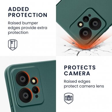 Silikonins Dėklas Soft silicone by X-level Xiaomi Redmi Note 12S tamsiai žalias 2 Silikonins Dėklas Soft silicone by X-level Xiaomi Redmi Note 12S tamsiai žalias 2