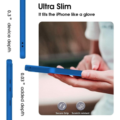 Silikonins Dėklas Slim Guard Samsung S711 S23 FE tamsiai mėlynas 2