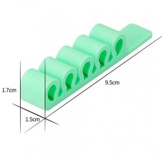 Silicone office organizer - Rožinis 3 Silicone office organizer - Rožinis 3