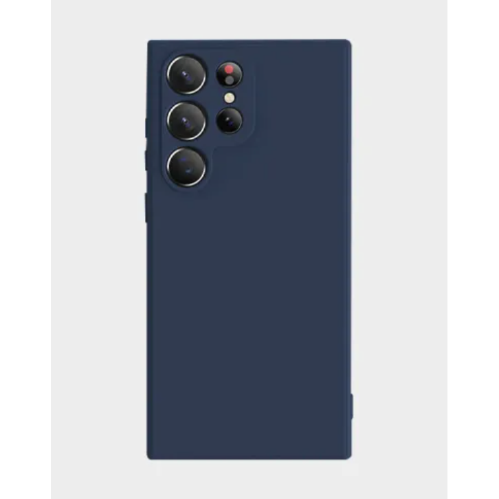 Silikonins Dėklas Soft silicone by X-level Samsung S928 S24 Ultra tamsiai mėlynas