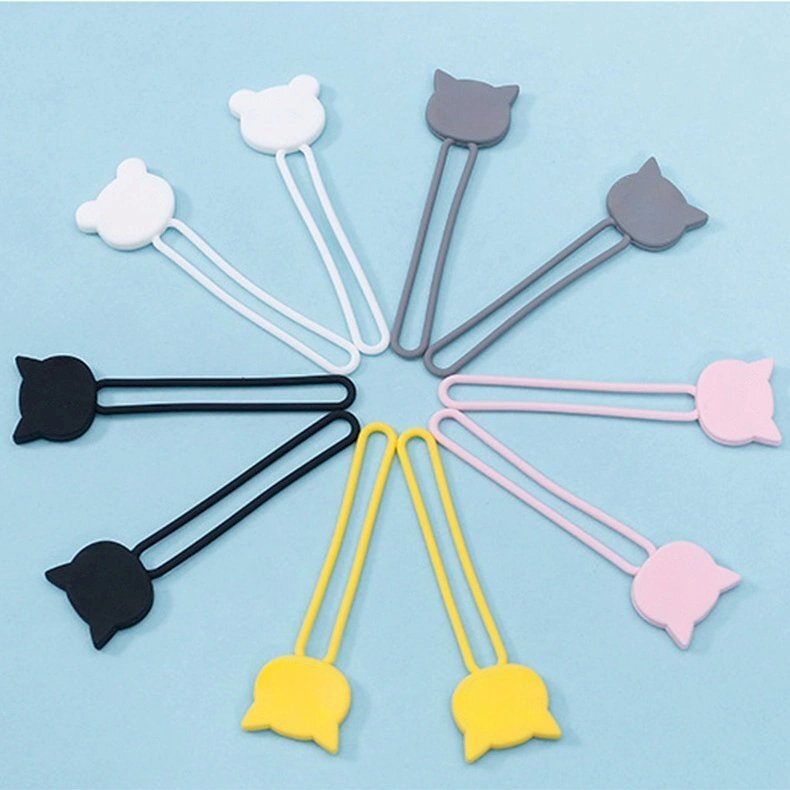 Silicone Kabelis reel - Juodas Silicone Kabelis reel - Juodas