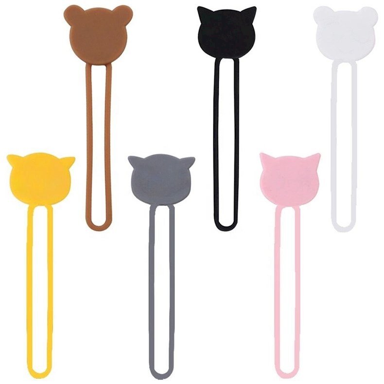 Silicone Kabelis reel - Geltonas 4