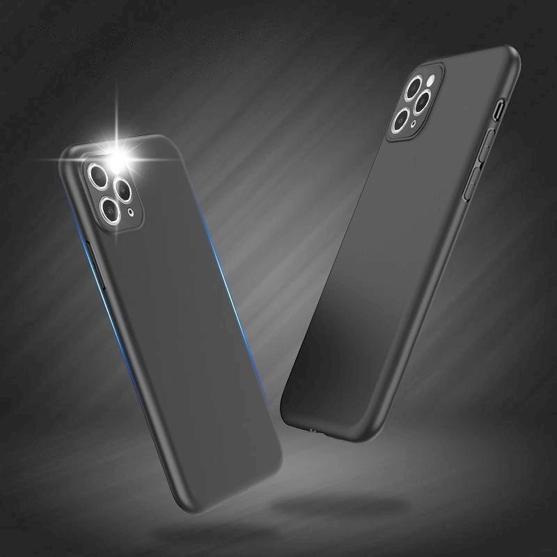 Silicone Soft Case for Honor 90 Pro - Juodas 6 Silicone Soft Case for Honor 90 Pro - Juodas 6