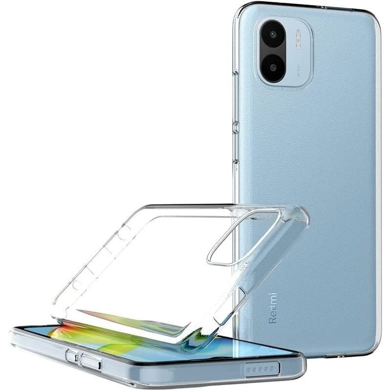 Silikoninis dėklas Antislip O2 Xiaomi Redmi A1/Redmi A2 skaidrus 1 Silikoninis dėklas Antislip O2 Xiaomi Redmi A1/Redmi A2 skaidrus 1