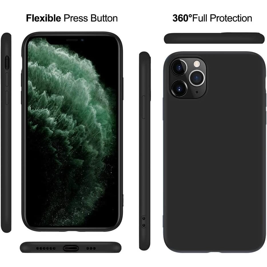 Silikonins Dėklas Soft silicone by X-level Apple iPhone 15 Pro Max juodas 2