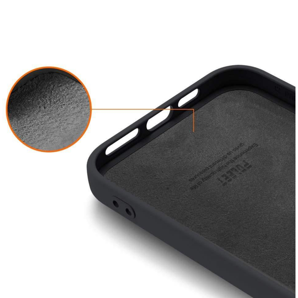 Dėklas Silicone Soft Flexible Rubber Xiaomi Redmi Note 10 5G / Poco M3 Pro Juodas 1