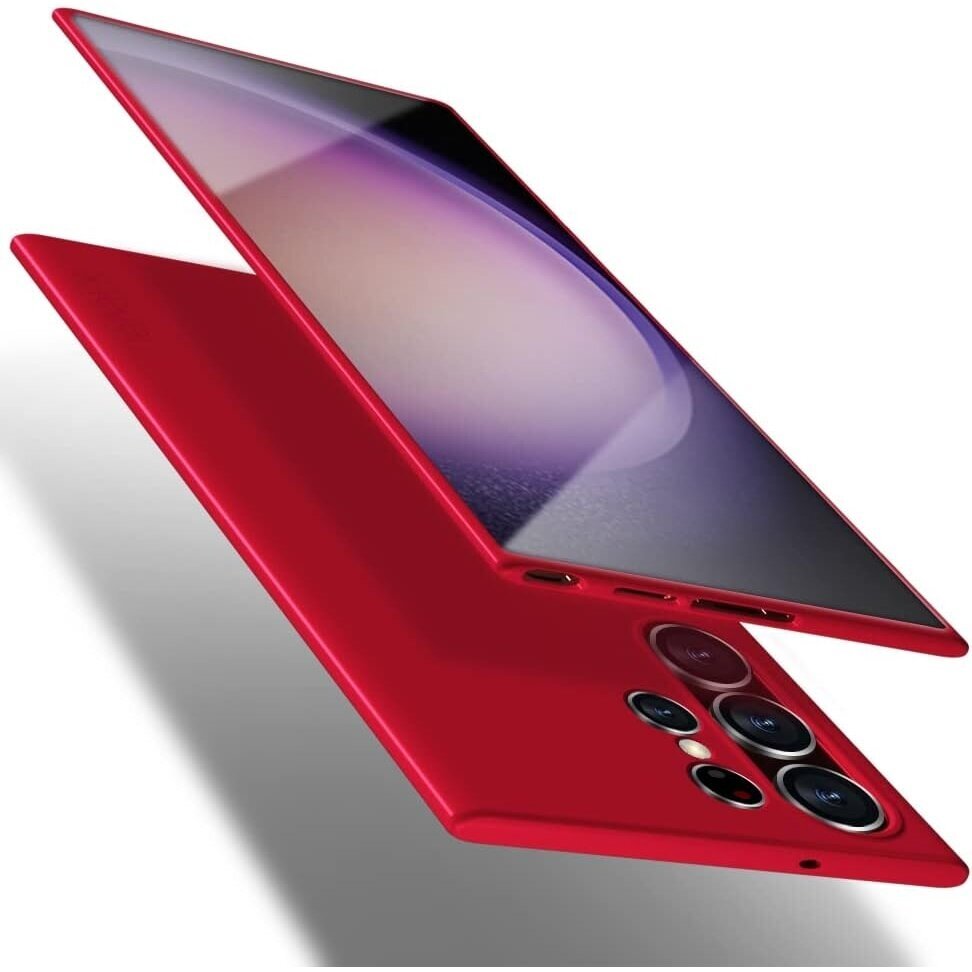Silikonins Dėklas Soft silicone by X-level Samsung S928 S24 Ultra raudonas Silikonins Dėklas Soft silicone by X-level Samsung S928 S24 Ultra raudonas