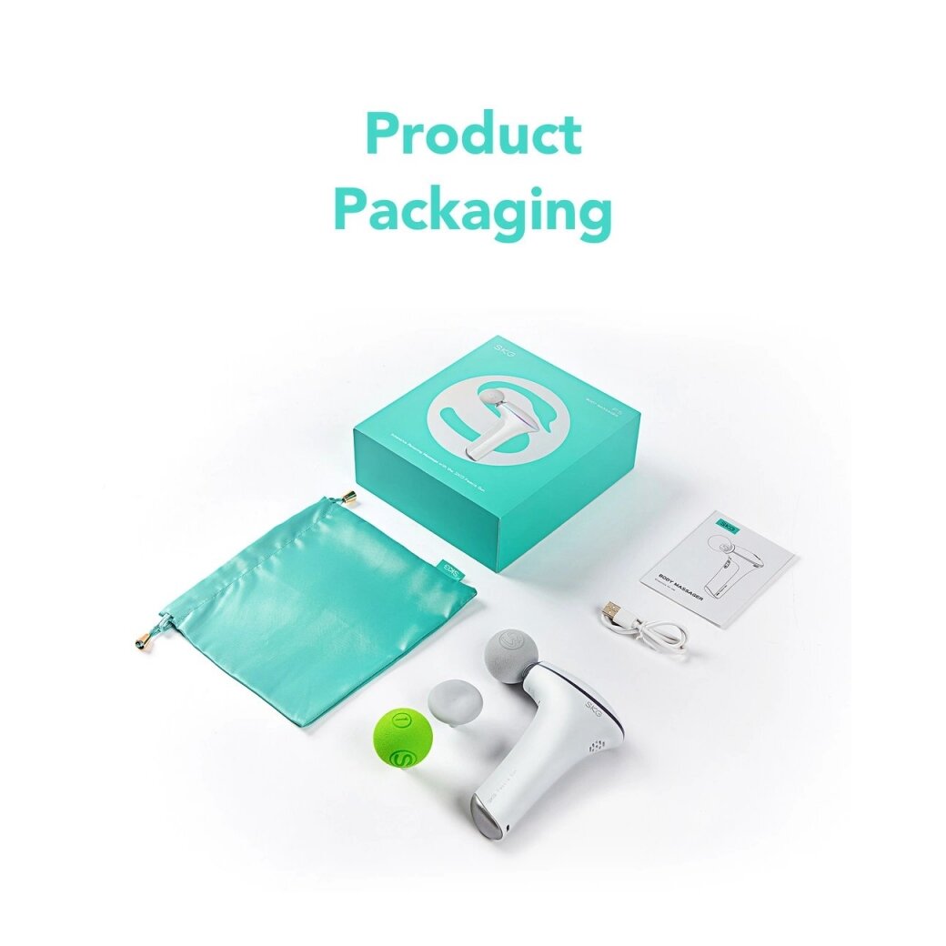 SKG F5-EN massage gun the whole body - baltas 12