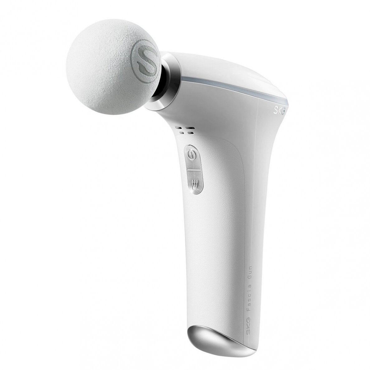 SKG F5-EN massage gun the whole body - baltas 4 SKG F5-EN massage gun the whole body - baltas 4