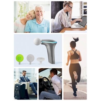 SKG F5-EN massage gun the whole body - pilkas 12 SKG F5-EN massage gun the whole body - pilkas 12