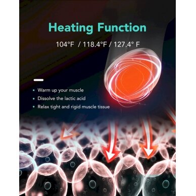 SKG F5-EN massage gun the whole body - pilkas 6 SKG F5-EN massage gun the whole body - pilkas 6