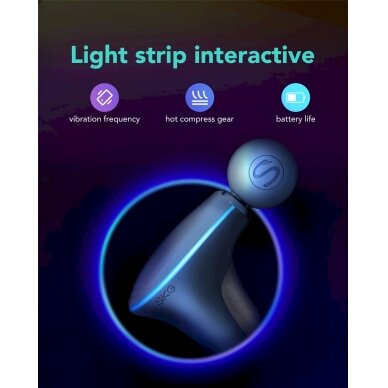 SKG F5-EN massage gun the whole body - pilkas 8 SKG F5-EN massage gun the whole body - pilkas 8