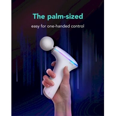 SKG F5-EN massage gun the whole body - baltas 20 SKG F5-EN massage gun the whole body - baltas 20