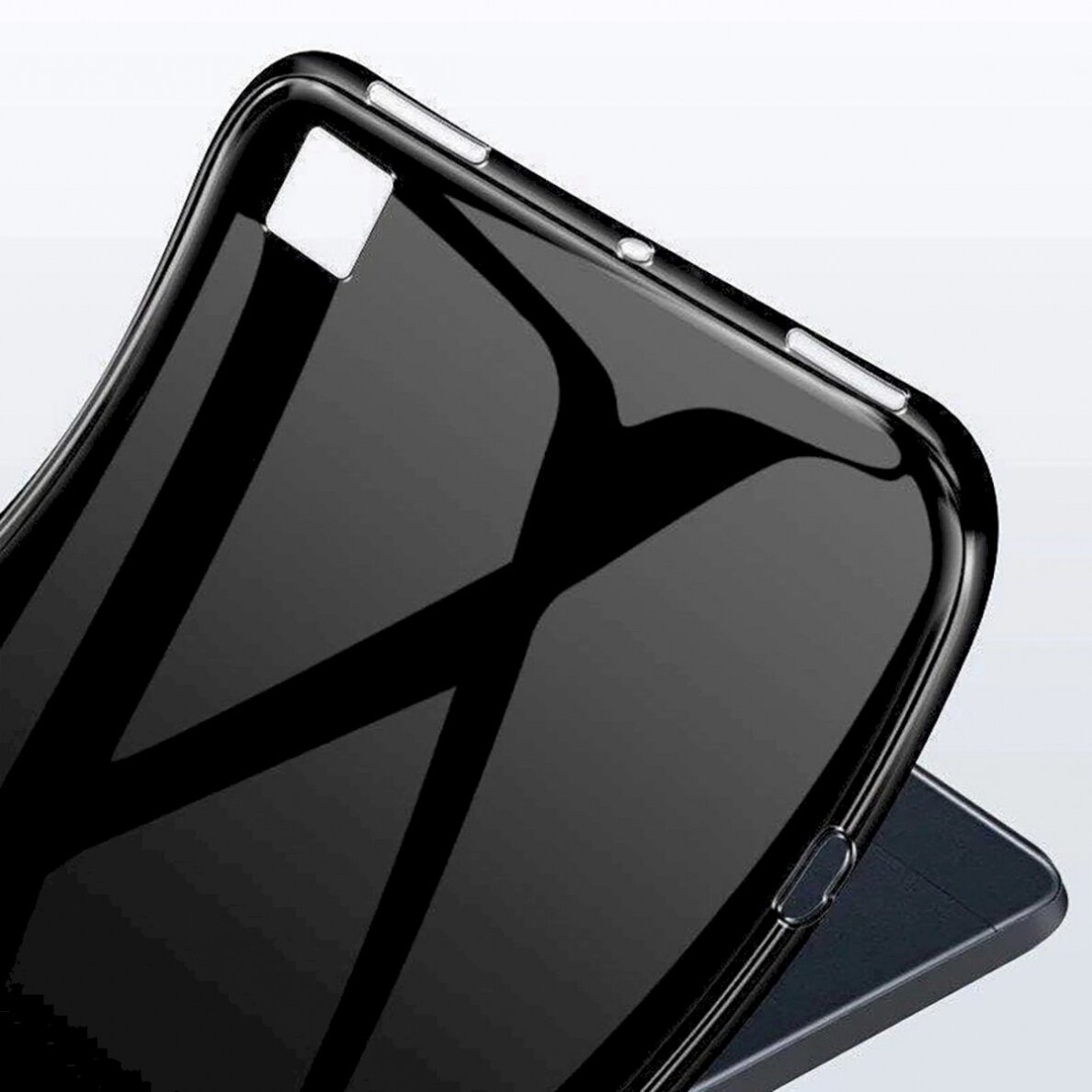 Silikoninis planšetės dėklas iPad Air 11'' 2024 tablet - Juodas 4 Silikoninis planšetės dėklas iPad Air 11'' 2024 tablet - Juodas 4