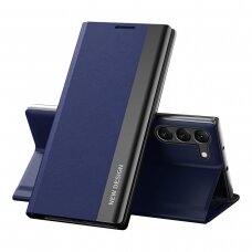 Dėklas Sleep Case Pro Samsung Galaxy S23 Plus Mėlynas