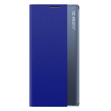 Atverčiamas dėklas Sleep Case Bookcase Samsung Galaxy A22 5G Mėlynas 1
