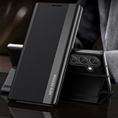 Dėklas Sleep Case Pro Samsung Galaxy A16 / A16 5G - Juodas 1 Dėklas Sleep Case Pro Samsung Galaxy A16 / A16 5G - Juodas 1