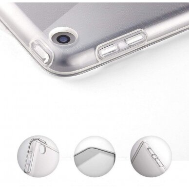 Dėklas Slim Case ultra thin cover for Samsung Galaxy Tab A7 Lite Permatomas 5