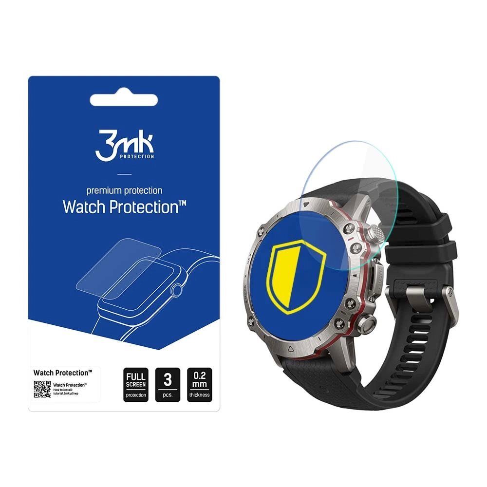 Amazfit Falcon 3mk Watch Protection FlexibleGlass apsauginis stiklas