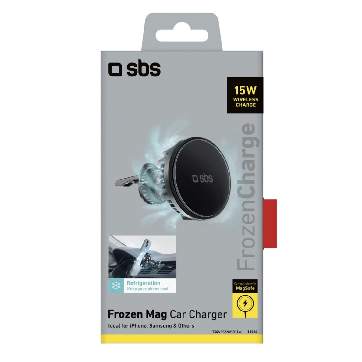 Telefono laikiklis su indukciniu įkrovikliu SBS TESUPFANWIR15W 15W vėdinimo angai su aušinimu – juodas 3 Telefono laikiklis su indukciniu įkrovikliu SBS TESUPFANWIR15W 15W vėdinimo angai su aušinimu – juodas 3