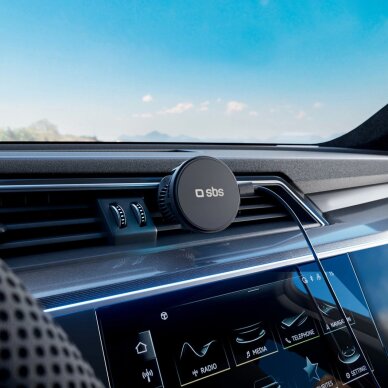 Telefono laikiklis su indukciniu įkrovikliu SBS TESUPFANWIR15W 15W vėdinimo angai su aušinimu – juodas 5