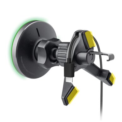 Telefono laikiklis su belaidžiu įkrovikliu SBS TESUPMAGWIR15W vėdinimo angai, suderinamas su MagSafe – juodas 1 Telefono laikiklis su belaidžiu įkrovikliu SBS TESUPMAGWIR15W vėdinimo angai, suderinamas su MagSafe – juodas 1