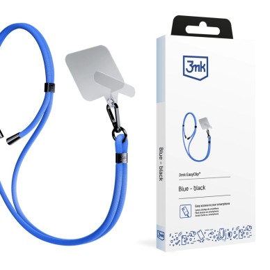 3mk EasyClip telefono pakabinamas dirželis – mėlynas