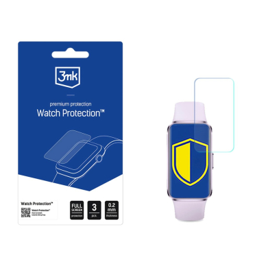 Huawei Band 10 Apsauginė plėvelė 3mk Watch Protection ARC išmaniojo laikrodžio ekranui