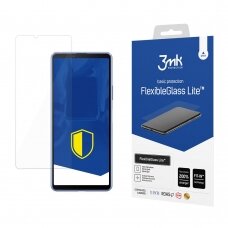 LANKSTUS HIBRIDINIS STIKLAS 3MK FLEXIBLE GLASS LITE Sony Xperia 10 III 5G