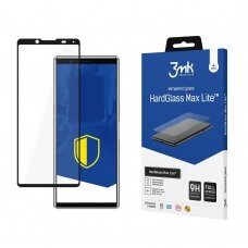 Ekrano apsauga 3mk HardGlass Max Lite Sony Xperia 5 II 5G Juoda