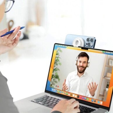 Laikiklis SODI BM-300 su indukciniu įkrovimu MacBook – juodas 5