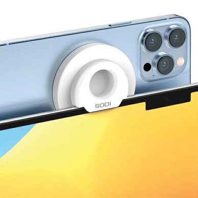 Laikiklis SODI BM-300 su indukciniu įkrovimu MacBook – baltas