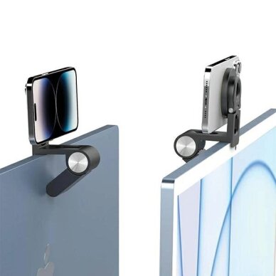 Laikiklis SODI BM-330 3-in-1 indukcinis universalus iMac – juodas 5