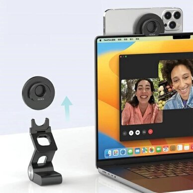 Laikiklis SODI BM-330 3-in-1 indukcinis universalus iMac – juodas 6