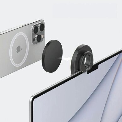 Laikiklis SODI BM-330 3-in-1 indukcinis universalus iMac – juodas 7