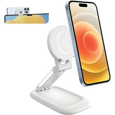 Laikiklis SODI BM310 su MagSafe indukciniu įkrovimu – baltas 3