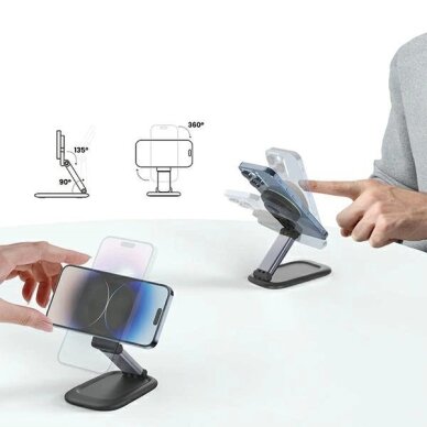 Laikiklis SODI BM310 su MagSafe indukciniu įkrovimu – juodas 6