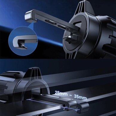 Laikiklis SODI C50 pasukamas ventiliacijos 15W su MagSafe C50 – juodas 3