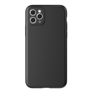 Dėklas Soft Case Realme GT Neo 5 / Realme GT3 thin silicone cover Juodas Dėklas Soft Case Realme GT Neo 5 / Realme GT3 thin silicone cover Juodas