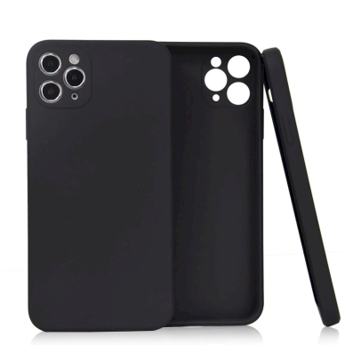 Silikoninis dėklas Samsung Galaxy A34 5G thin Silikoninis cover Juodas 1