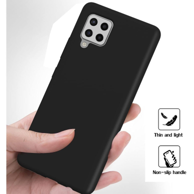Dėklas Soft Case TPU Samsung Galaxy A42 5G Juodas 2 Dėklas Soft Case TPU Samsung Galaxy A42 5G Juodas 2
