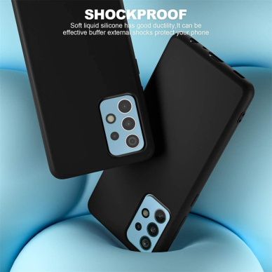 Dėklas Soft Case TPU Samsung Galaxy A72 4G Juodas 2 Dėklas Soft Case TPU Samsung Galaxy A72 4G Juodas 2