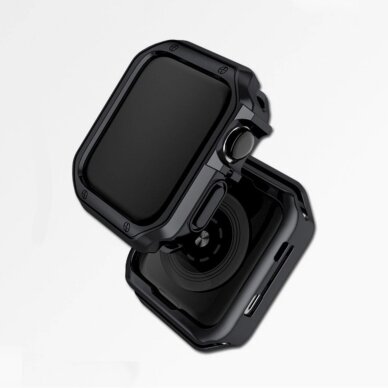 Apple Watch 42 mm (Series 10) dėklas Soft Strong – juodas 1