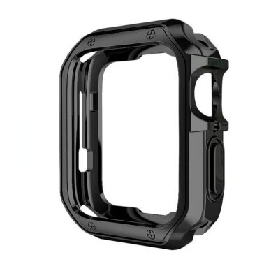 Apple Watch 42 mm (Series 10) dėklas Soft Strong – juodas