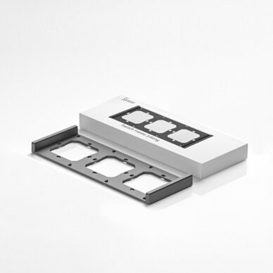 Sonoff triple mounting frame for the installation of M5-80 wall switches 3 Sonoff triple mounting frame for the installation of M5-80 wall switches 3