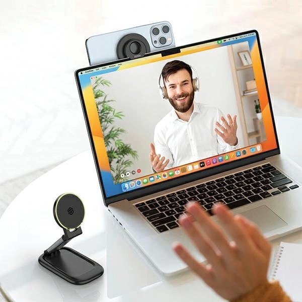 Laikiklis SODI BM310 su MagSafe indukciniu įkrovimu – baltas 7 Laikiklis SODI BM310 su MagSafe indukciniu įkrovimu – baltas 7